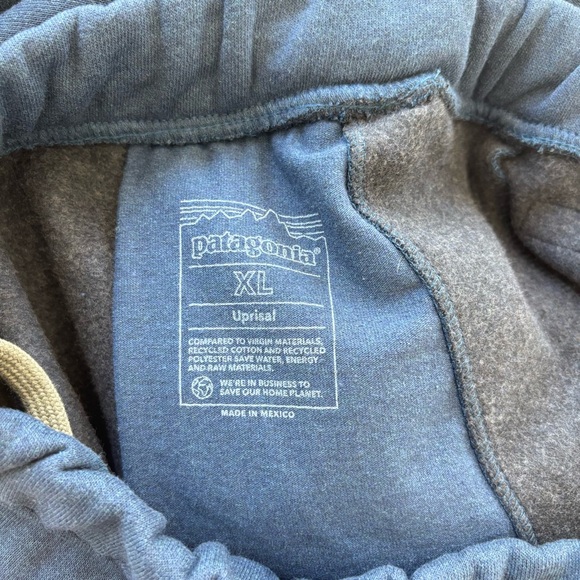 Patagonia Fitz Roy Uprisal Jogger Sweatpants Blue Men’s XL - Picture 11 of 11